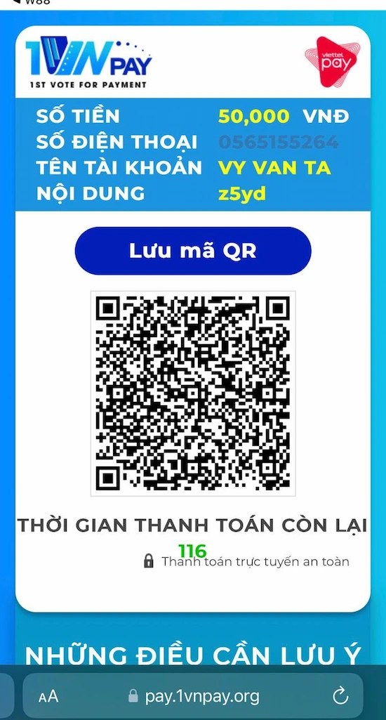 Hướng Dẫn Nạp Tiền Ví Điện Tử Viettelpay