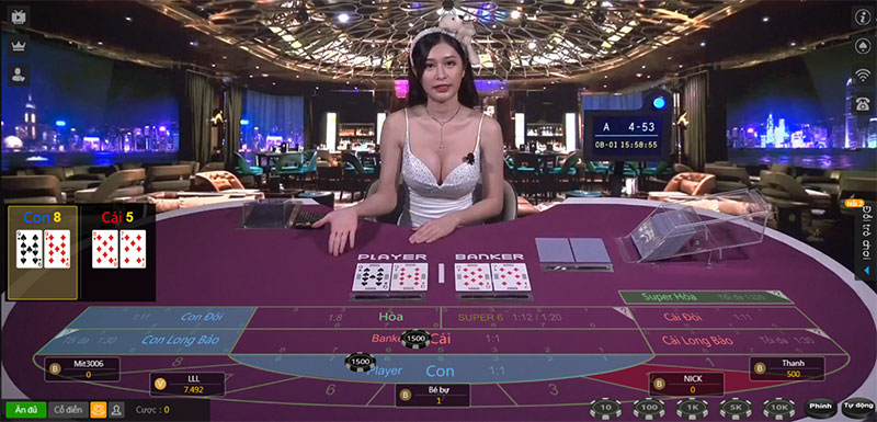 Quy luật và cách chơi Baccarat online cho hội viên